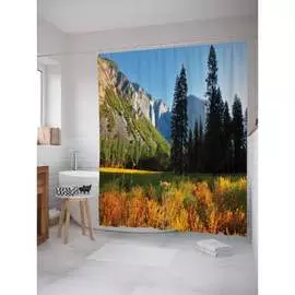 Шторка-занавеска для ванной JOYARTY