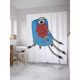 Шторка-занавеска для ванной JOYARTY