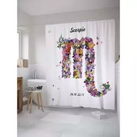 Шторка-занавеска для ванной JOYARTY