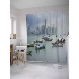 Шторка-занавеска для ванной JOYARTY