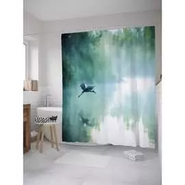 Шторка-занавеска для ванной JOYARTY