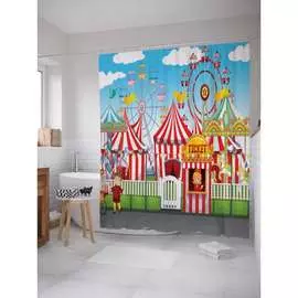 Шторка-занавеска для ванной JOYARTY