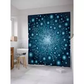 Шторка-занавеска для ванной JOYARTY