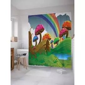 Шторка-занавеска для ванной JOYARTY