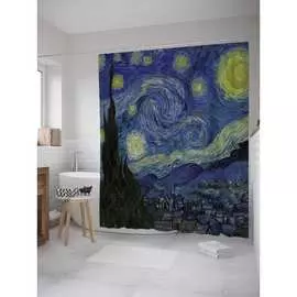 Шторка-занавеска для ванной JOYARTY