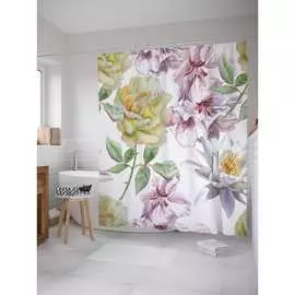 Шторка-занавеска для ванной JOYARTY