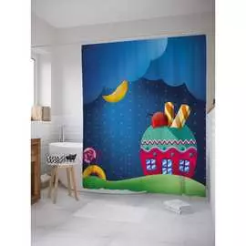 Шторка-занавеска для ванной JOYARTY