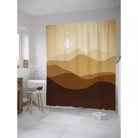 Шторка-занавеска для ванной JOYARTY