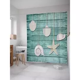 Шторка-занавеска для ванной JOYARTY