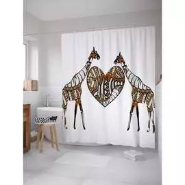 Шторка-занавеска для ванной JOYARTY