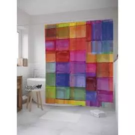 Шторка-занавеска для ванной JOYARTY