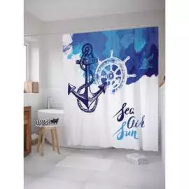 Шторка-занавеска для ванной JOYARTY