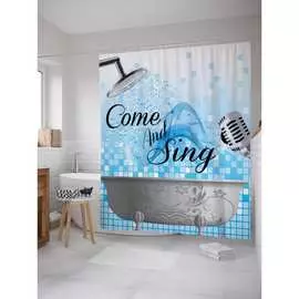 Шторка-занавеска для ванной JOYARTY