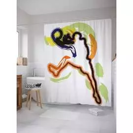 Шторка-занавеска для ванной JOYARTY
