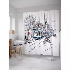 Шторка-занавеска для ванной JOYARTY