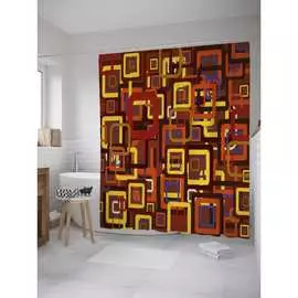 Шторка-занавеска для ванной JOYARTY