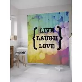 Шторка-занавеска для ванной JOYARTY