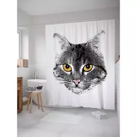 Шторка-занавеска для ванной JOYARTY