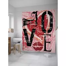 Шторка-занавеска для ванной JOYARTY