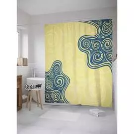 Шторка-занавеска для ванной JOYARTY