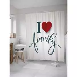 Шторка-занавеска для ванной JOYARTY