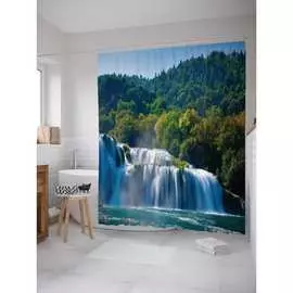 Шторка-занавеска для ванной JOYARTY