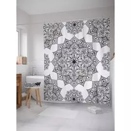 Шторка-занавеска для ванной JOYARTY