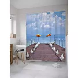 Шторка-занавеска для ванной JOYARTY