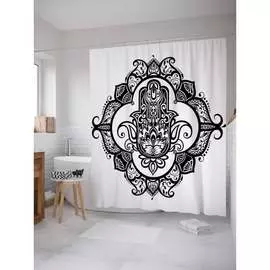 Шторка-занавеска для ванной JOYARTY