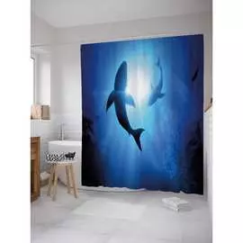 Шторка-занавеска для ванной JOYARTY