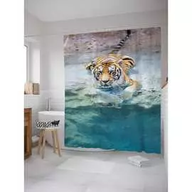 Шторка-занавеска для ванной JOYARTY