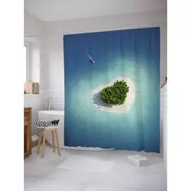 Шторка-занавеска для ванной JOYARTY