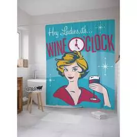 Шторка-занавеска для ванной JOYARTY