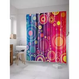 Шторка-занавеска для ванной JOYARTY