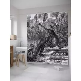 Шторка-занавеска для ванной JOYARTY