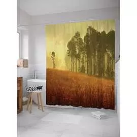 Шторка-занавеска для ванной JOYARTY