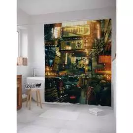 Шторка-занавеска для ванной JOYARTY