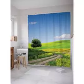 Шторка-занавеска для ванной JOYARTY