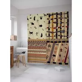 Шторка-занавеска для ванной JOYARTY