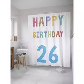 Шторка-занавеска для ванной JOYARTY