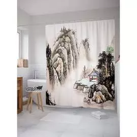 Шторка-занавеска для ванной JOYARTY