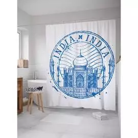 Шторка-занавеска для ванной JOYARTY