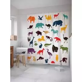 Шторка-занавеска для ванной JOYARTY