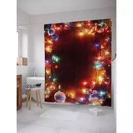 Шторка-занавеска для ванной JOYARTY