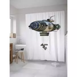 Шторка-занавеска для ванной JOYARTY