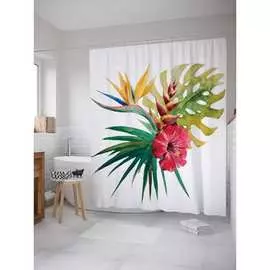 Шторка-занавеска для ванной JOYARTY