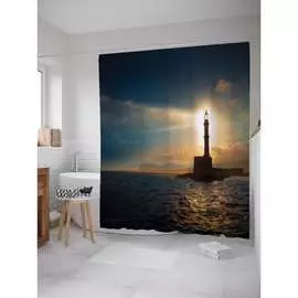 Шторка-занавеска для ванной JOYARTY