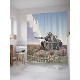 Шторка-занавеска для ванной JOYARTY