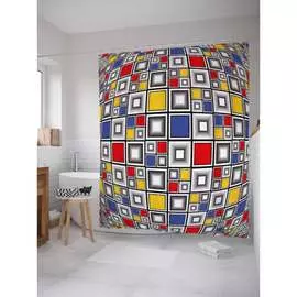 Шторка-занавеска для ванной JOYARTY