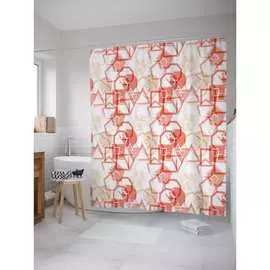 Шторка-занавеска для ванной JOYARTY